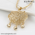 32669- Xuping Stylish Brass Jewelry Children Bell Necklace Wholesale